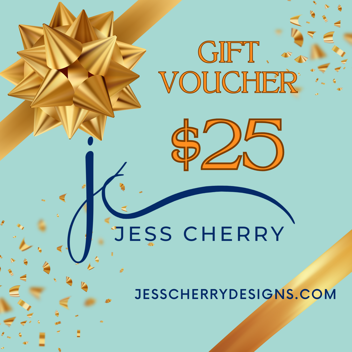 Jess Cherry Designs £25/$25 Gift Card