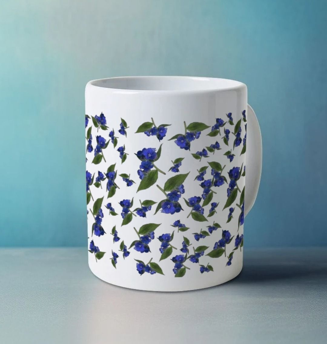 Rare Royal Blue Coffee Mug