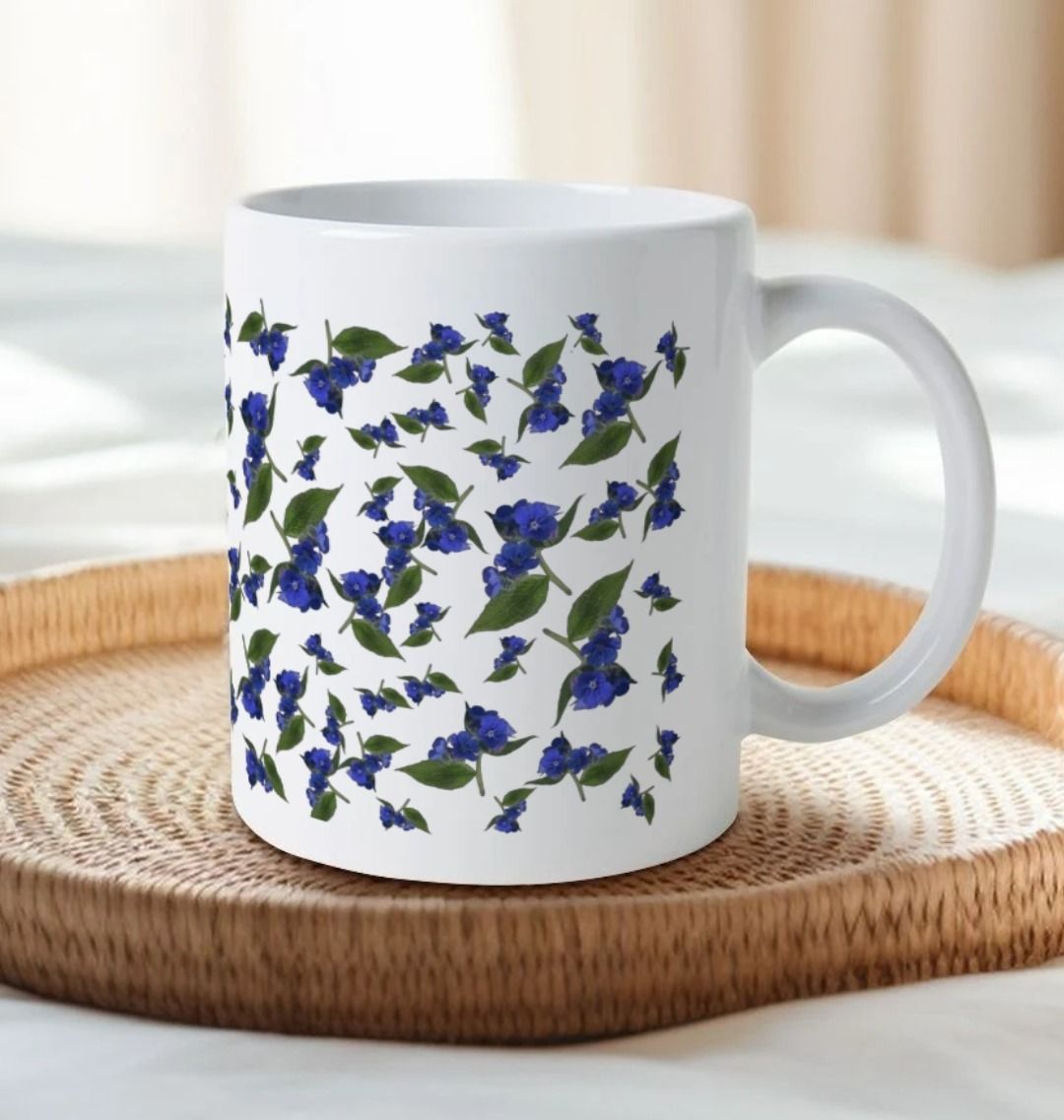 Rare Royal Blue Coffee Mug