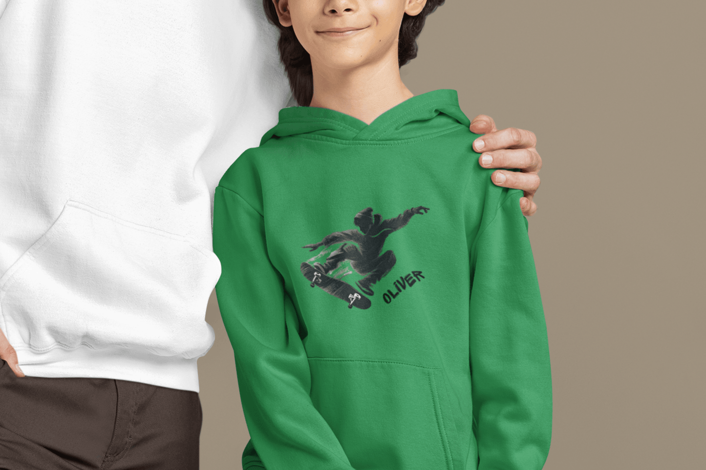 Personalised Skateboard Hoodie Sweatshirt for Kids