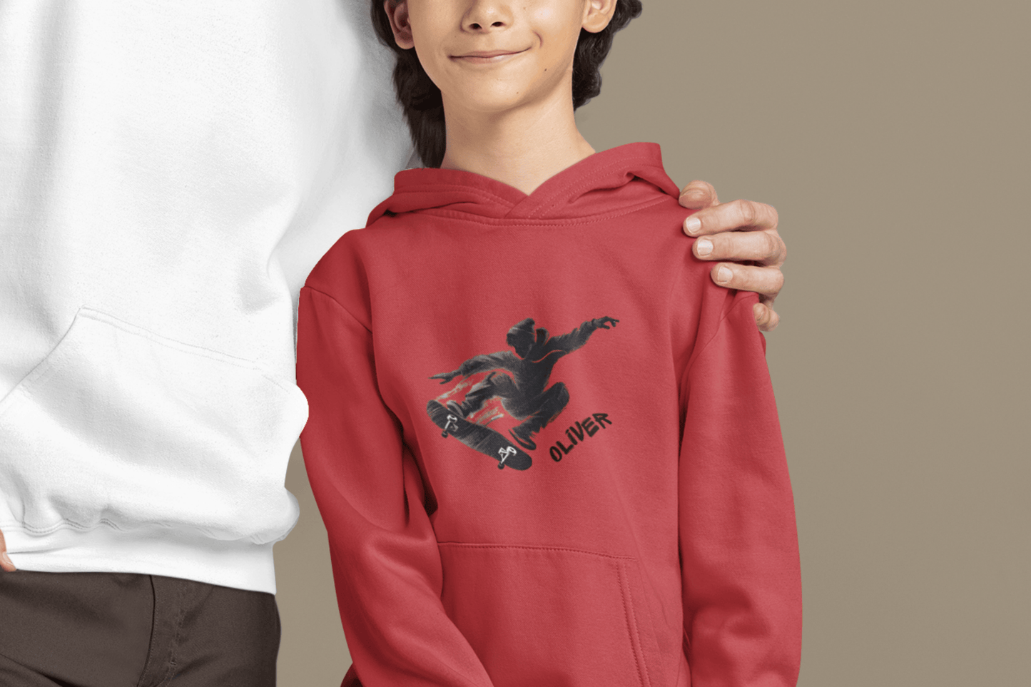 Personalised Skateboard Hoodie Sweatshirt for Kids