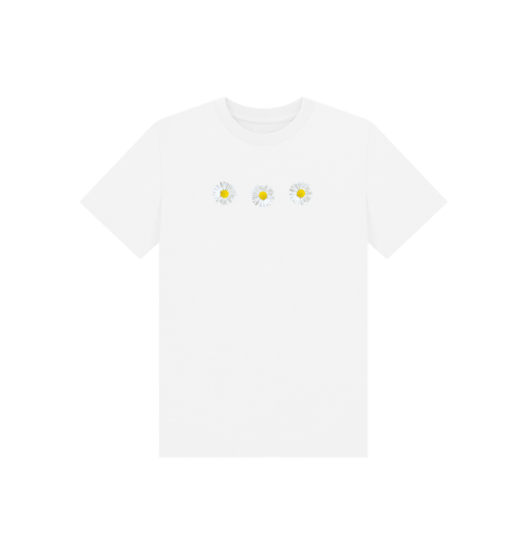 White Daisy Chain Kid's T-Shirt