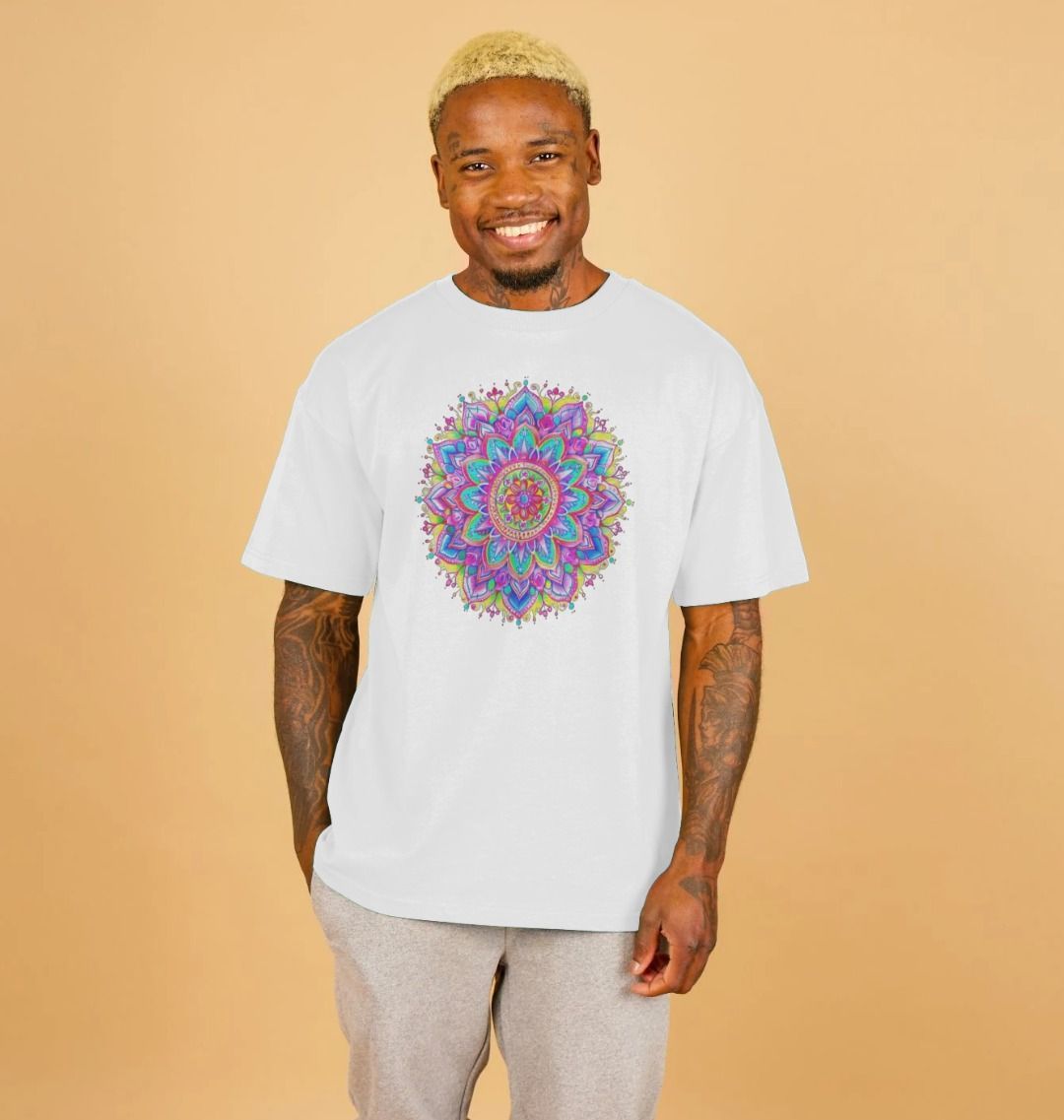 Mens' Festival Tee - Illuminate the vibes!