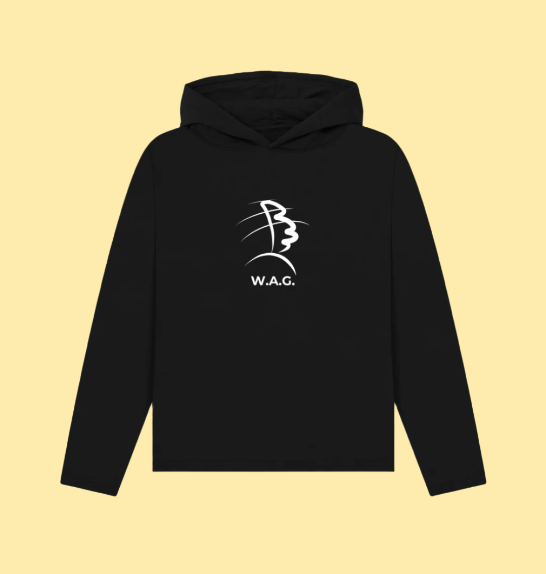 Black W.A.G. Women's Recycled Organic Cotton Hoody