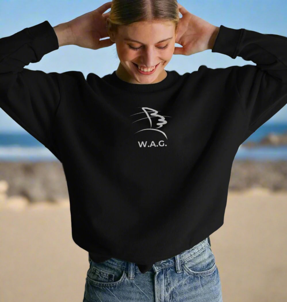 W.A.G. Women's Oversized Organic Cotton Sweater