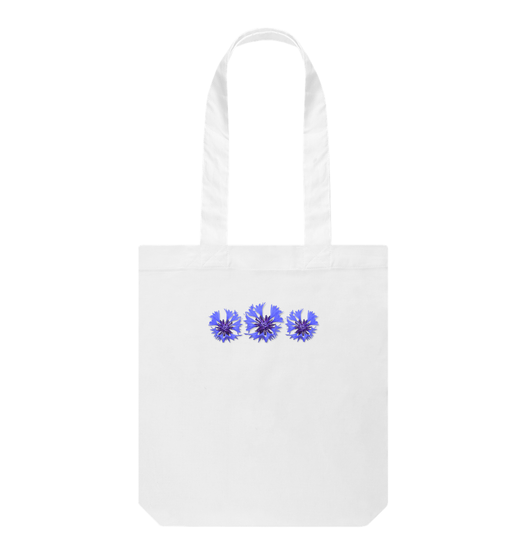 White Cornflowers