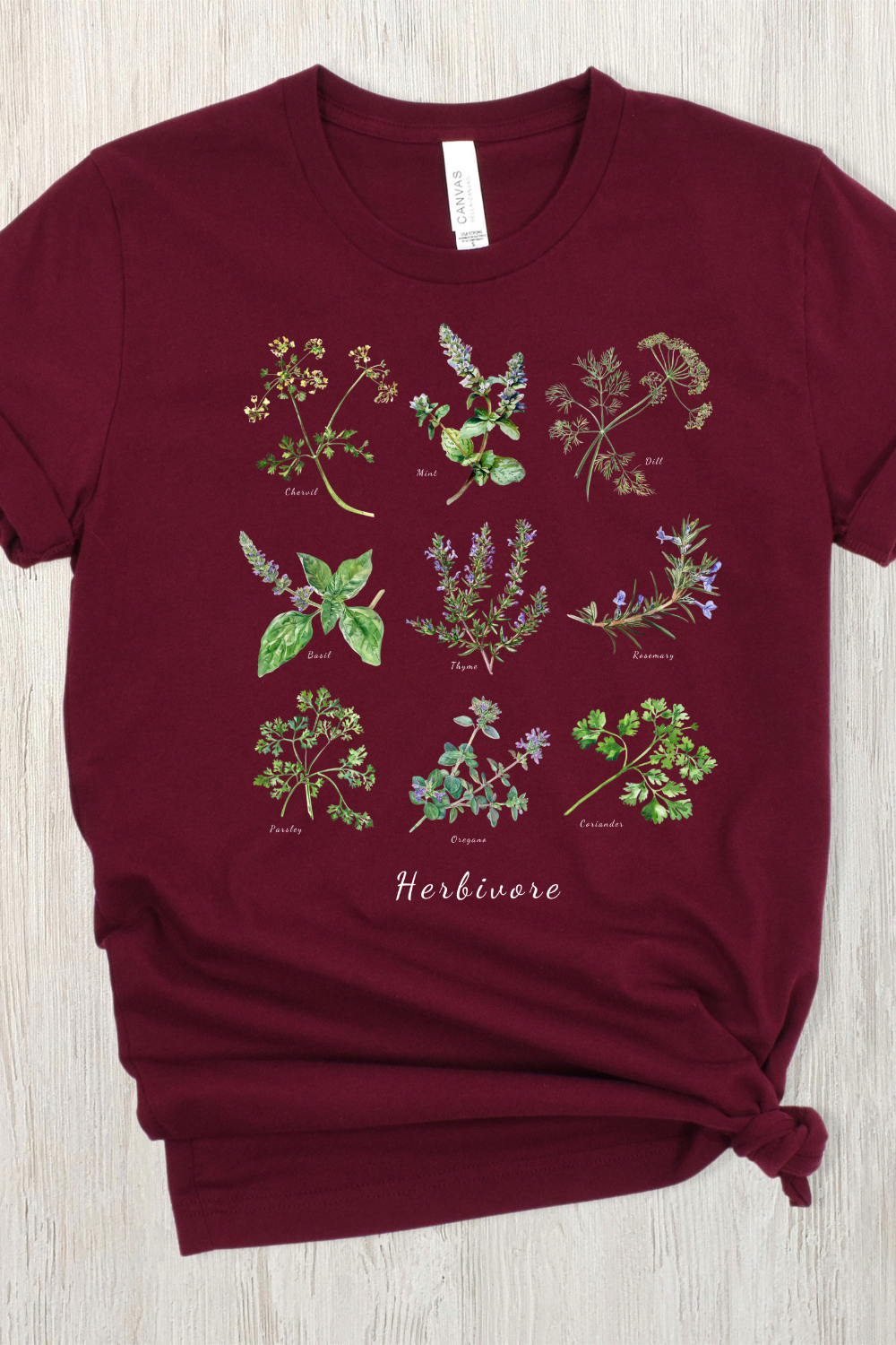 CAMISETA HERBÍVORO 🌿