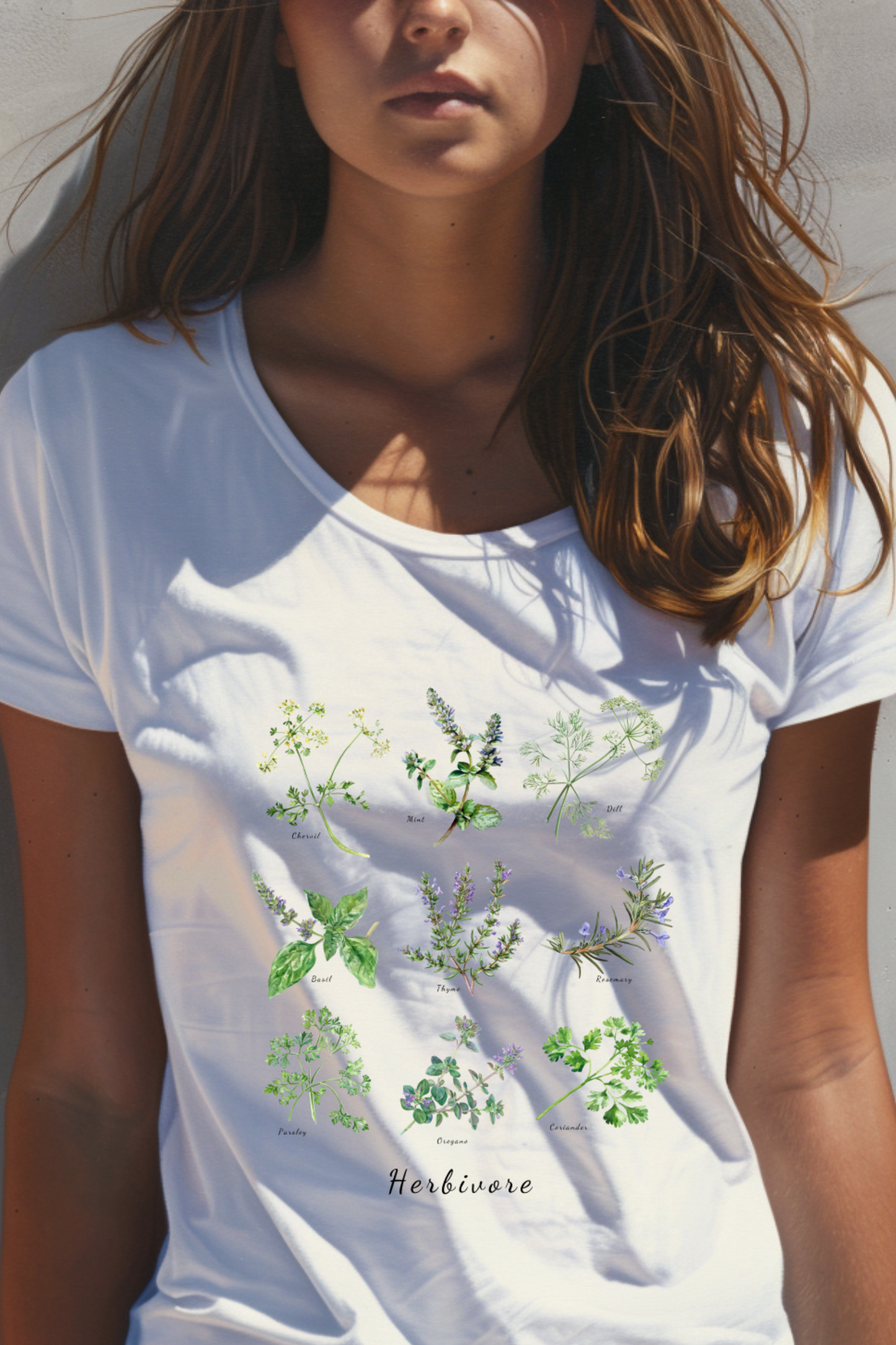 Women's Organic Relaxed Fit Herbivore Tee