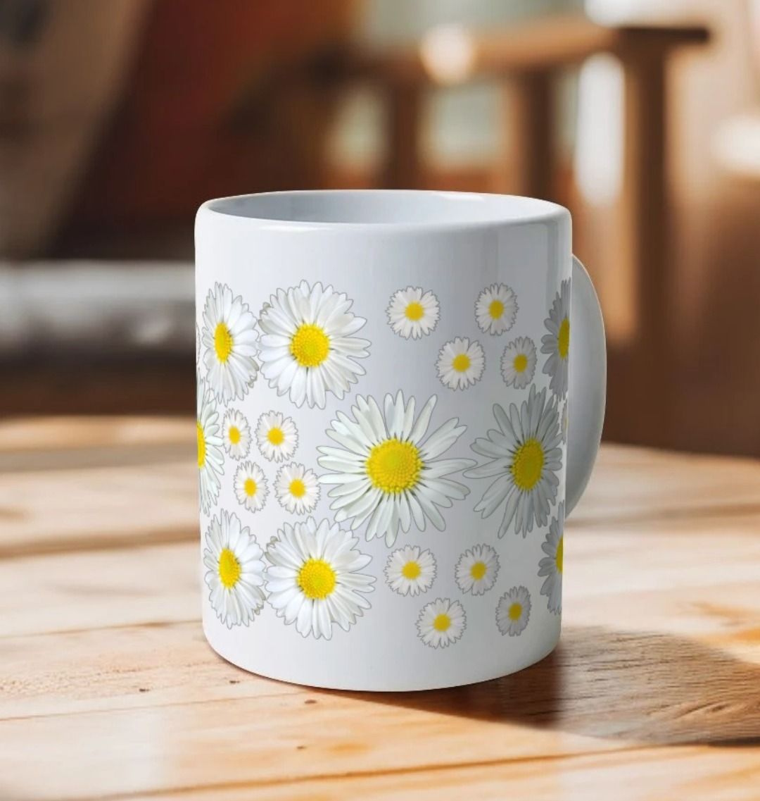 Lawn Daisies Coffee Mug