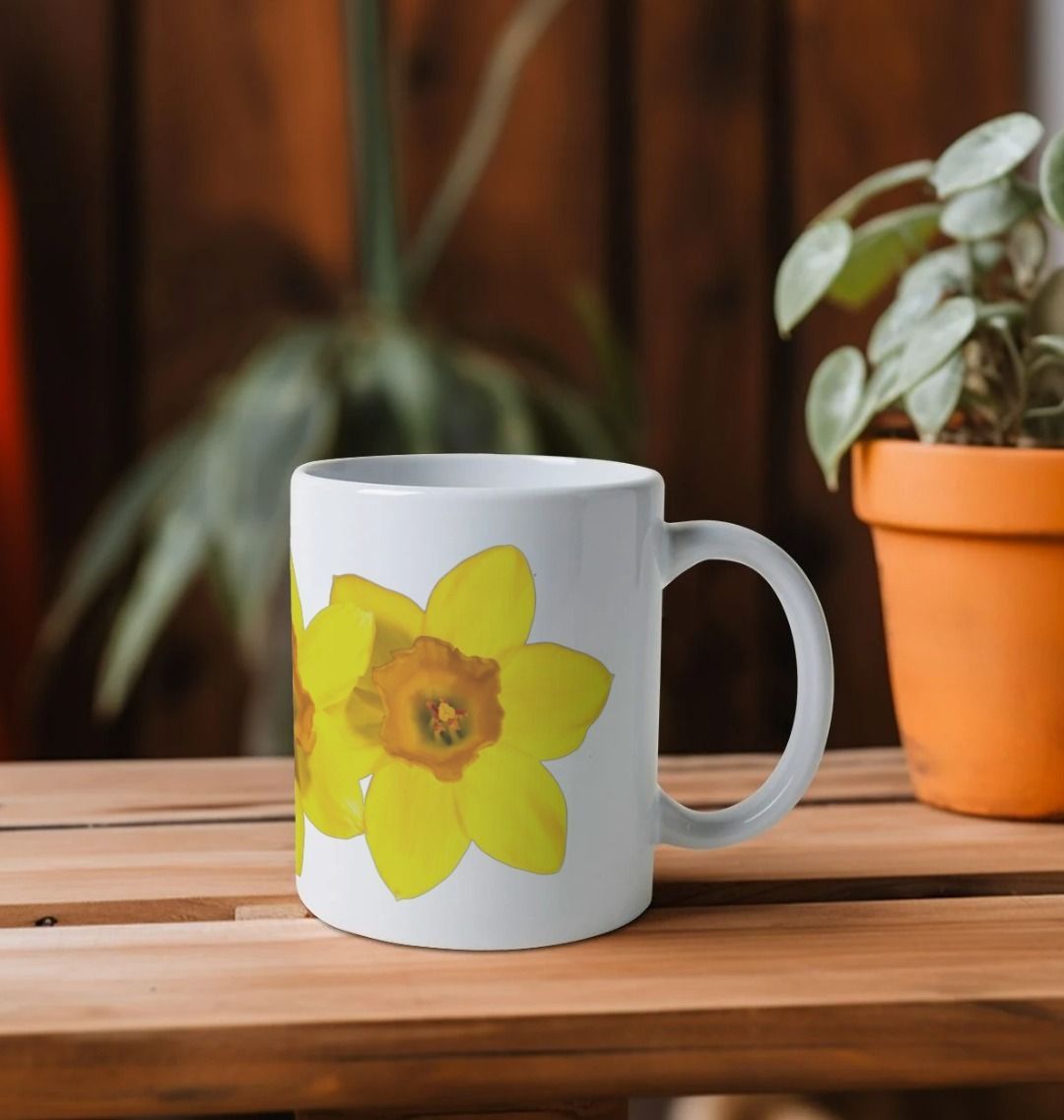 Trio of Daffodils Coffee Mug