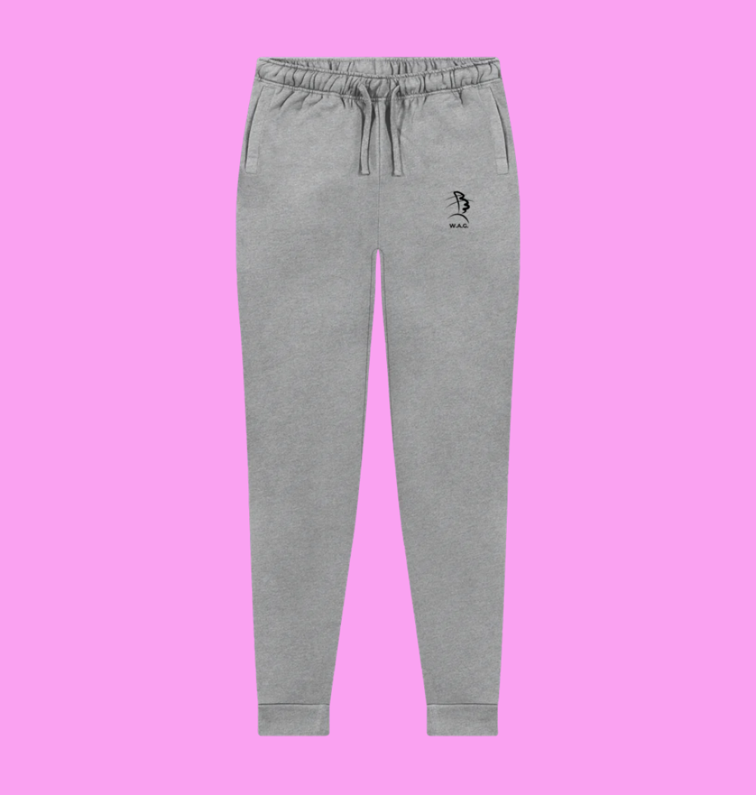 Athletic Grey W.A.G. Women's Grey Organic Cotton Joggers