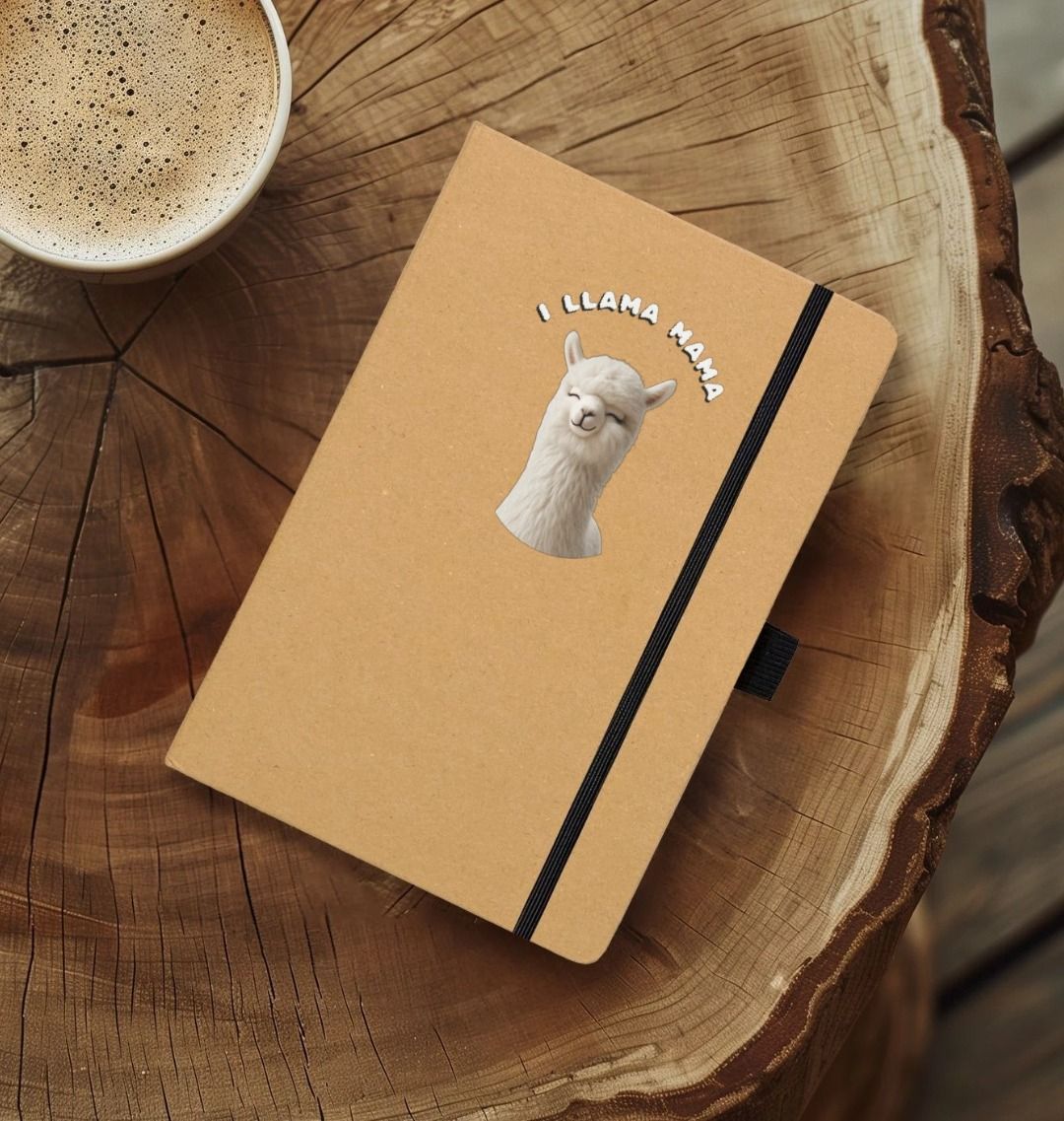 I Llama Mama Recycled Notebook