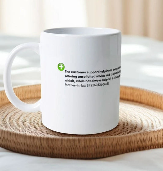 Funny Review Mother-in-Law Coffee Mug