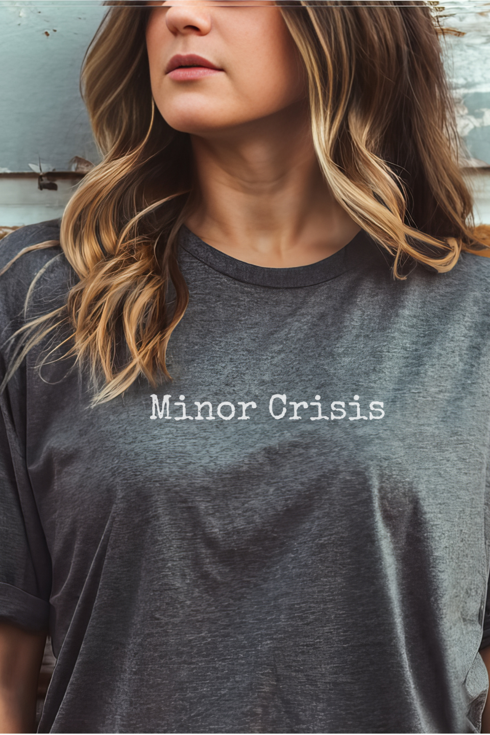 CAMISETA CRISIS MENOR