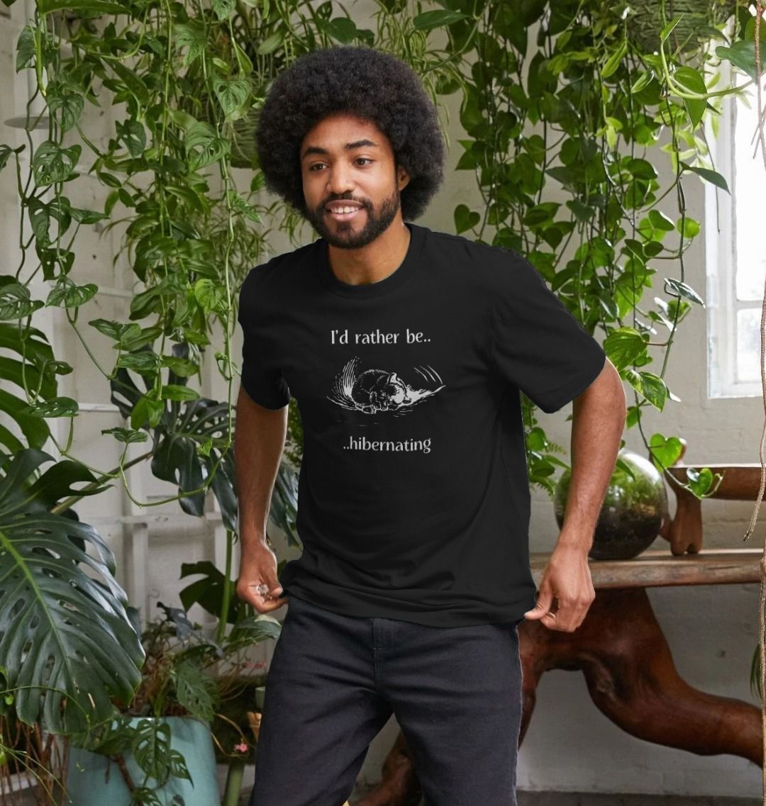 I'd rather be hibernating - Men's Organic Cotton T-Shirt