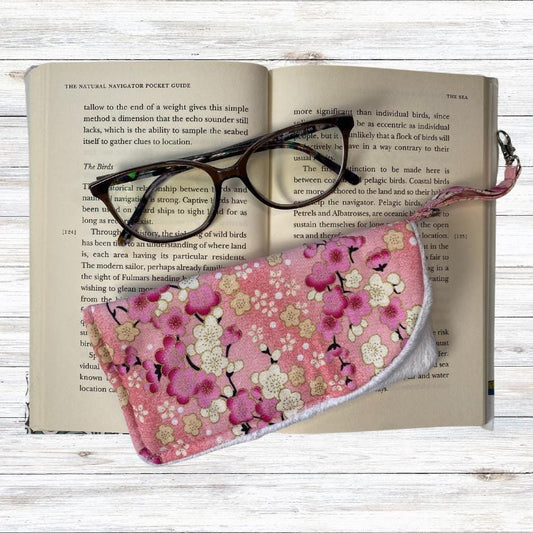 Handmade Soft Glasses Case | Padded Glasses Case | Sunglasses Sleeve | Reading Glasses Case | Fabric Glasses Case | Handmade Fabric Gift