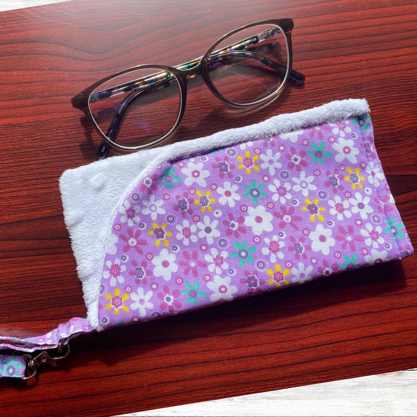 Handmade Soft Glasses Case | Padded Glasses Case | Sunglasses Sleeve | Reading Glasses Case | Fabric Glasses Case | Handmade Fabric Gift