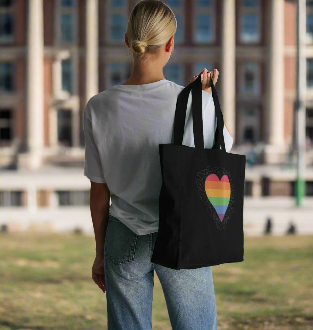 Love Diversity Organic Cotton, Shopping Tote Bag