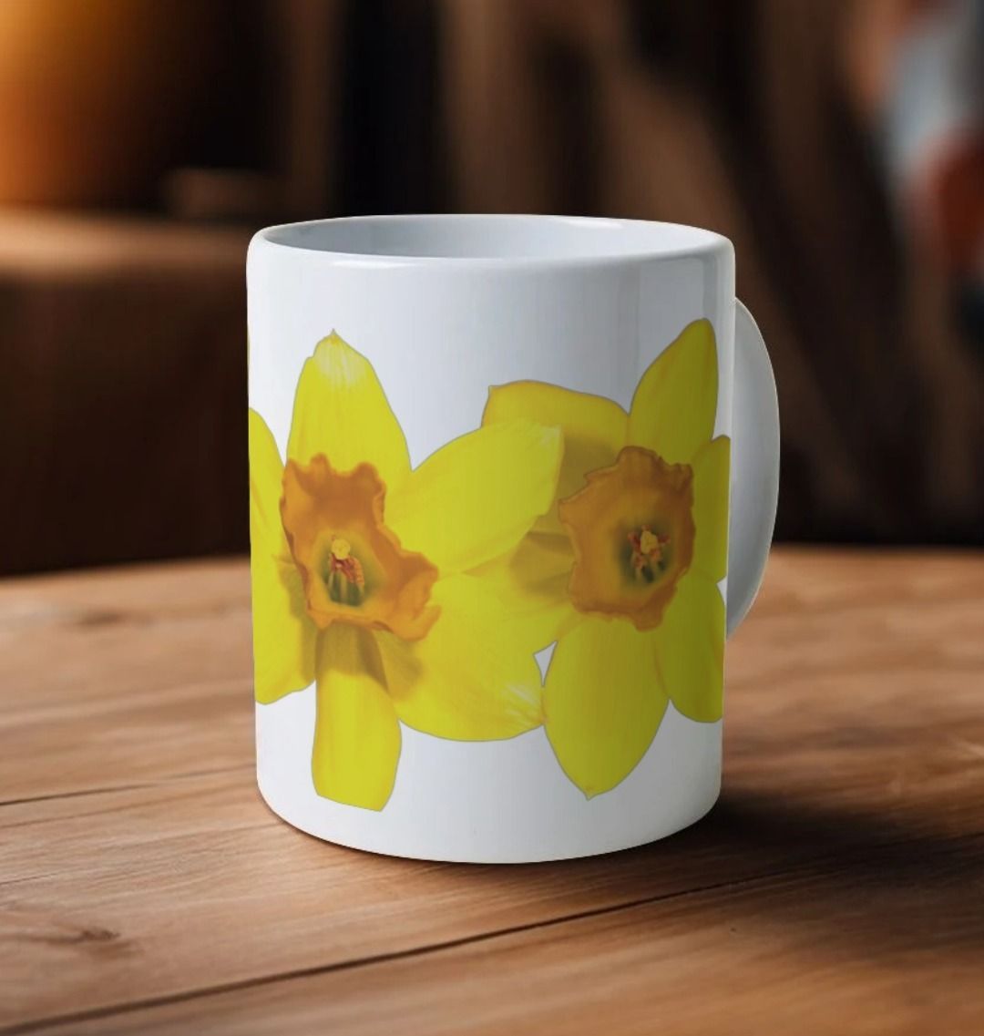 Trio of Daffodils Coffee Mug