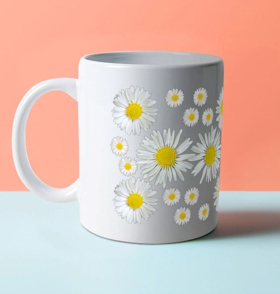 Lawn Daisies Coffee Mug