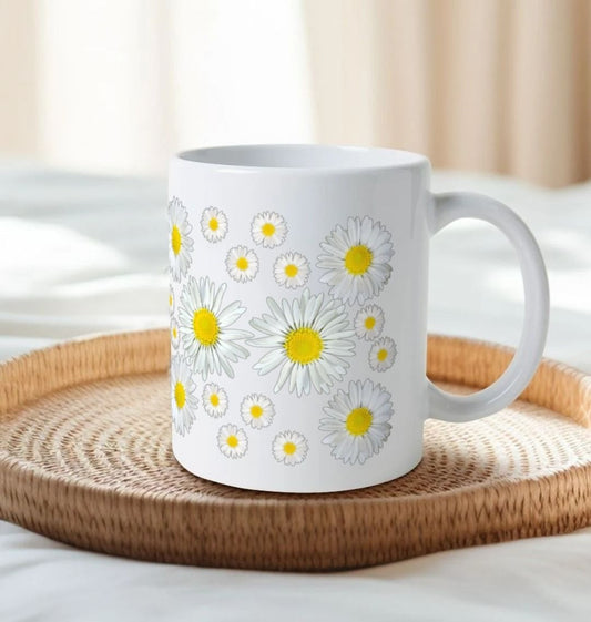 Lawn Daisies Coffee Mug