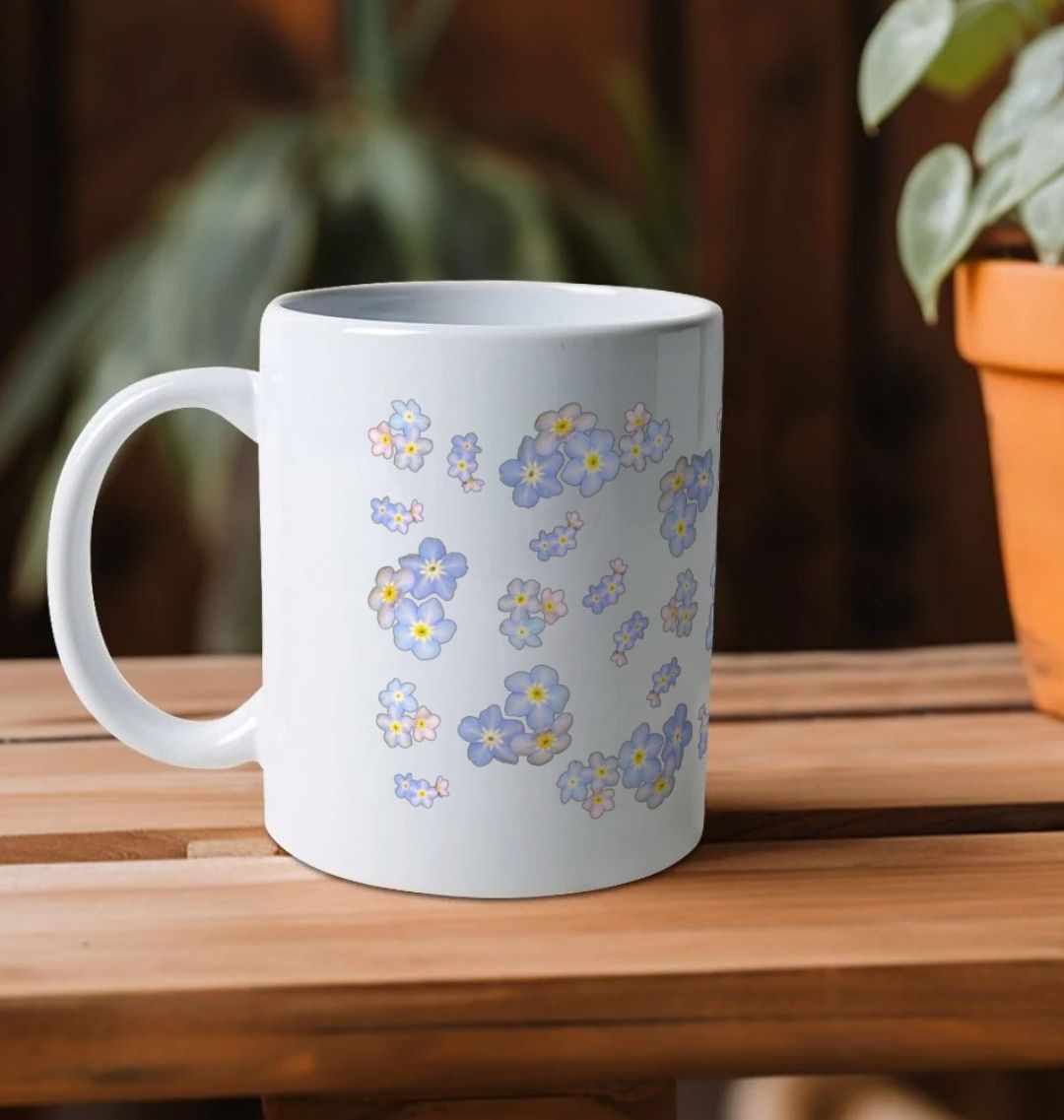 Forget-me-nots Forever Coffee Mug