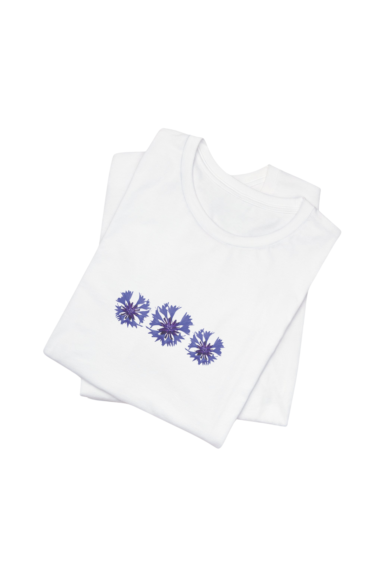 Cornflowers Organic Oversized Women's T-Shirt