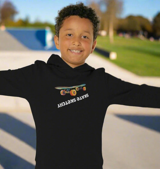 Skate Sketchy Kids Organic Cotton Hoody