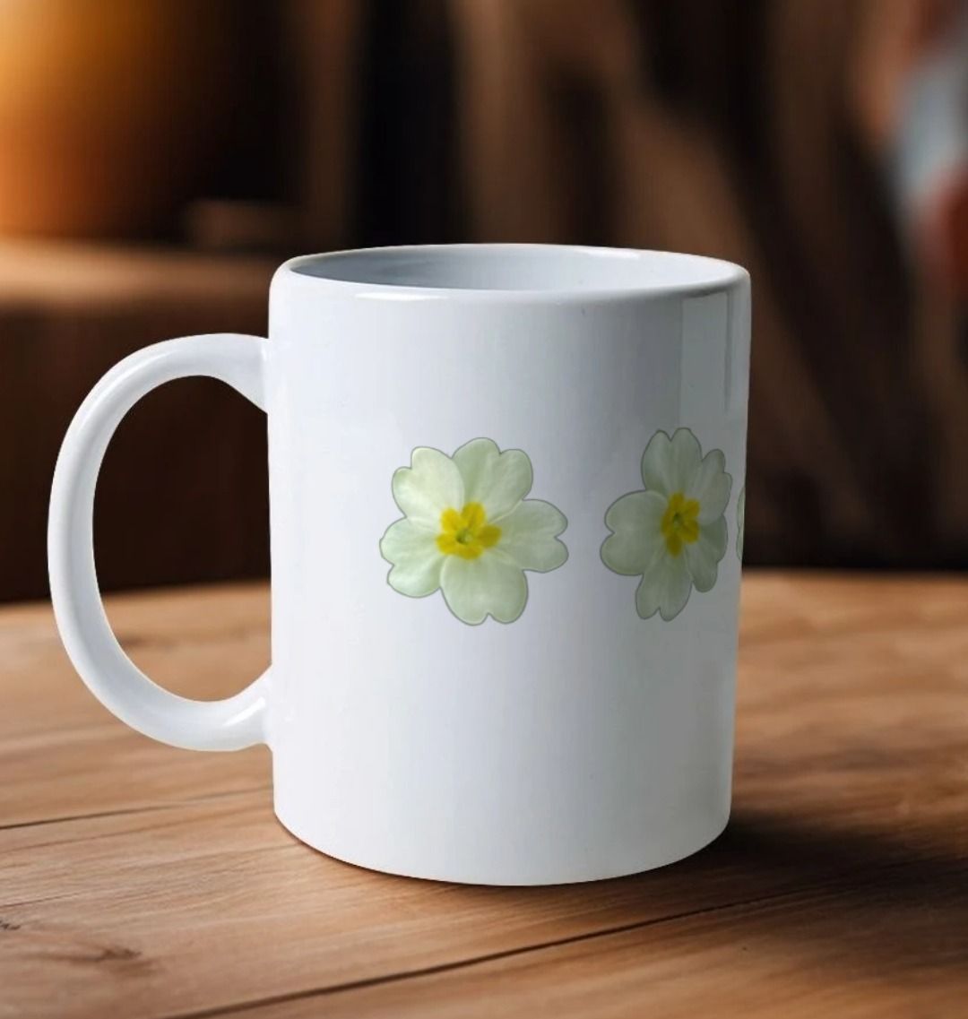 Wild English Primrose Coffee Mug