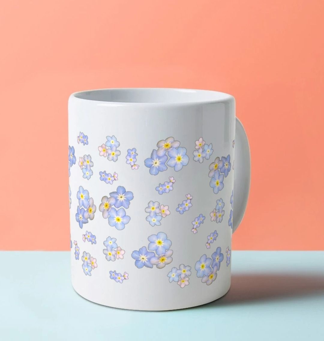 Forget-me-nots Forever Coffee Mug