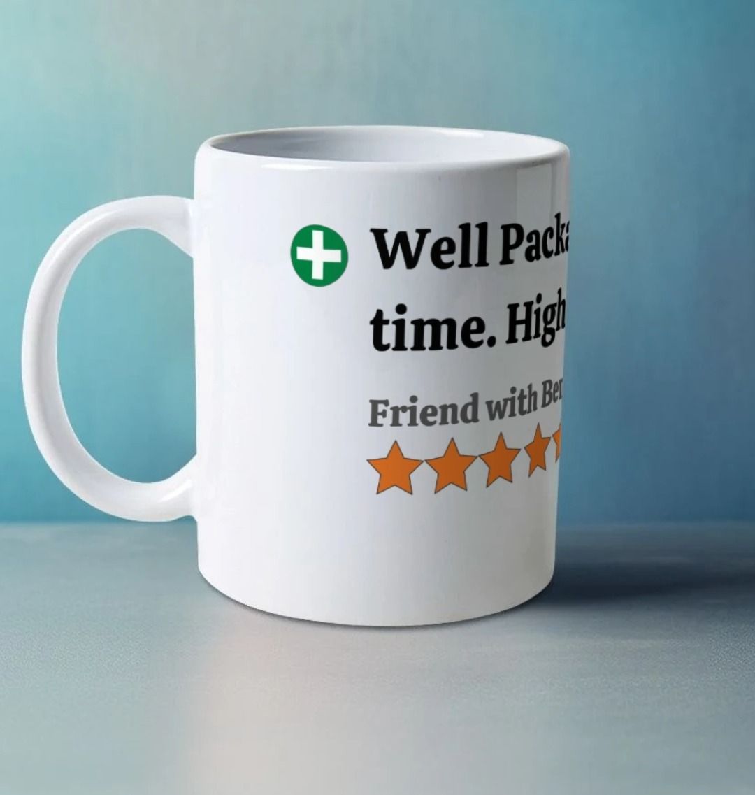 FWB Well Packaged and Arrived on Time! Funny Mug