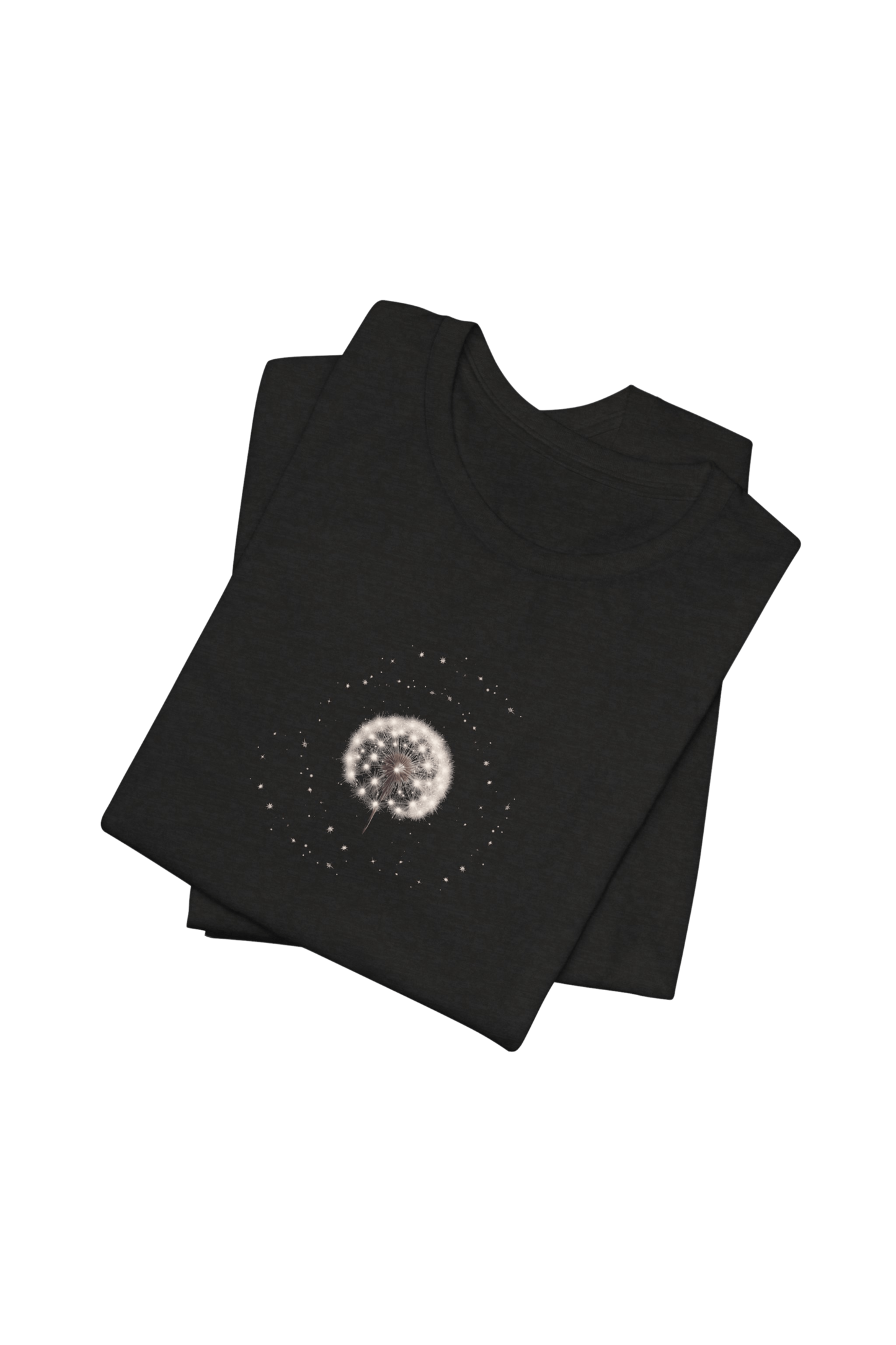 Organic Oversized Starry Dandelion Cypsela T-Shirt