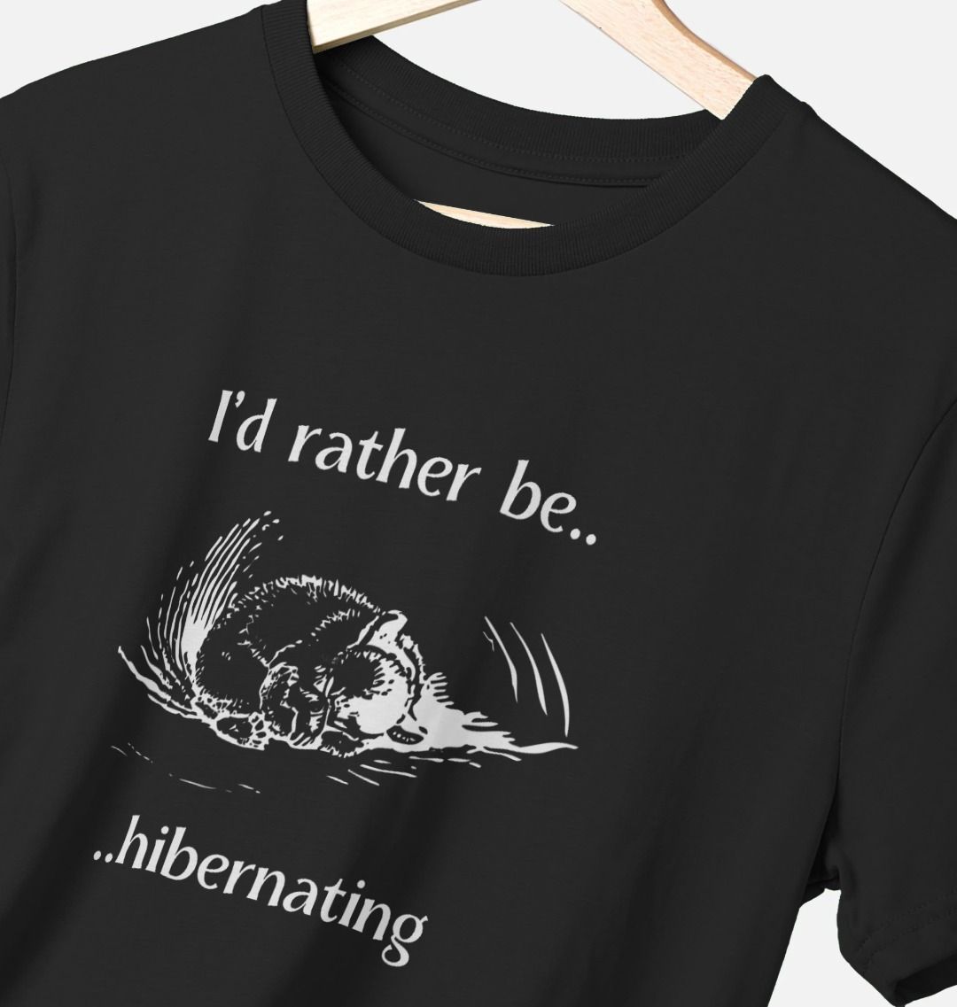 I'd rather be hibernating - Men's Organic Cotton T-Shirt