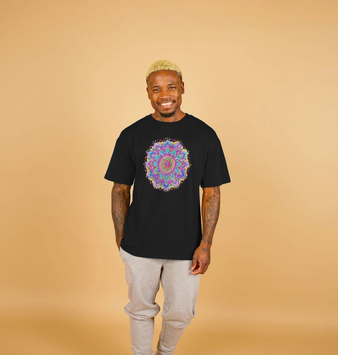 Mens' Festival Tee - Illuminate the vibes!