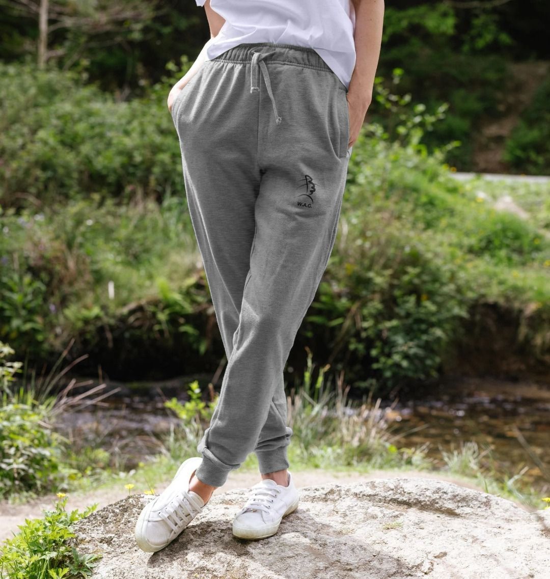 W.A.G. Women's Grey Organic Cotton Joggers